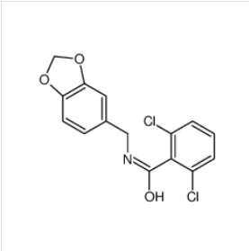 N-(1,3-苯并二氧雜環戊烯-5-基甲基)-2,6-二氯苯甲酰胺|349438-38-6 