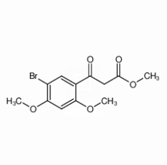 5-溴-2,4-二甲氧基-BETA-氧代苯丙酸甲酯|1598387-86-0