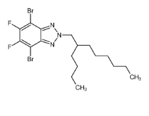 4,7-二溴-2-(2-丁基辛基)-5,6-二氟-2H-苯并三唑|1283099-24-0