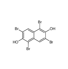 1,3,5,7-四溴-2,6-萘二醇|133546-43-7