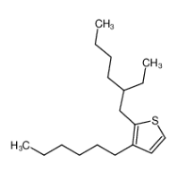 2-(2-乙基己基)-3-己基噻吩|1627680-06-1
