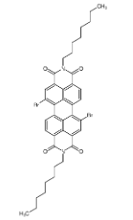 N,N'-二辛基-1,7-二溴-苝四羧酸二酰亞胺|209111-67-1