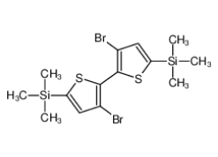 3,3’-二溴-5,5’-雙(三甲基硅基)-2,2’-聯(lián)噻吩|207742-50-5