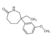 6-乙基-6-(3-甲氧基苯基)-氮雜卓-2-酮|27180-89-8