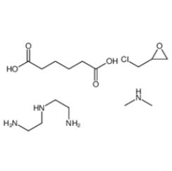 己二酸與N-(2-胺乙基)-1,2-乙二胺的聚合物與二甲胺和環氧氯丙烷的反應產物|68583-79-9 