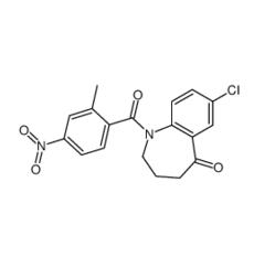 7-氯-1,2,3,4-四氫-1-(2-甲基-4-硝基苯甲?；?-5H-1-苯并氮雜卓-5-酮|137982-91-3 