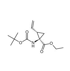 (1R,2S)-REL-1-[[(1,1-二甲基乙氧基)羰基]氨基]-2-乙烯基-環丙羧酸乙酯|259217-95-3 