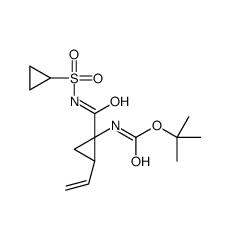 N-[(1r,2s)-1-[[(環(huán)丙基磺酰基)氨基]羰基]-2-乙烯環(huán)丙基]氨基甲酸1,1-二甲基乙酯|630421-48-6 