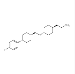 1-氟-4-[反式-4-[2-(反式-4-丙基環己基)乙基]環己基]-苯|91162-04-8 