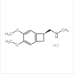 (1S)-4,5-二甲氧基-1-[(甲基氨基)甲基]苯并環丁烷鹽酸鹽|866783-13-3 