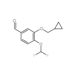 4-(二氟甲氧基)-3-(環丙基甲氧基)苯甲醛|151103-09-2 
