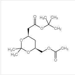 (4R-cis)-6-[(乙酰氧基)甲基]-2,2-二甲基-1,3-二氧六環-4-乙酸叔丁酯|154026-95-6 
