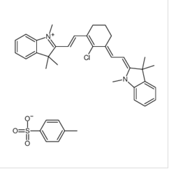 2-[2-[2-氯-3-[(1,3-二氫-1,3,3-三甲基-2H-吲哚-2-亞基)亞乙基]-1-環己烯-1-基]乙烯基]-1,3,3-三甲基-3H-吲哚鎓 4-甲基苯磺酸鹽 | 205744-92- 