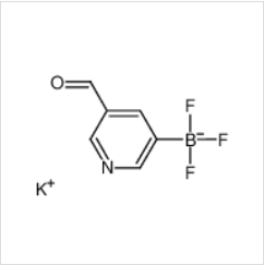 (5-甲酰基吡啶-3-基)三氟硼酸鉀|1245906-60-8 