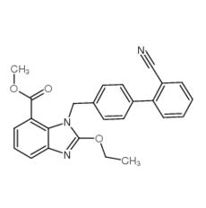 1-[(2'-氰基聯苯-4-基)甲基]-2-乙氧基-1H-苯并咪唑-7-甲酸甲酯|139481-44-0 