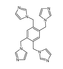 1,2,4,5-tetrakis(imidazol-1-ylmethyl)benzene |475094-90-7