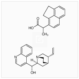 (R)-喹啉-4-基((1S,2S,4S,5R)-5-乙烯基奎寧環-2-基)甲醇 2-(1,2-二氫苊烯-3-基)丙酸酯|1109-96-2 