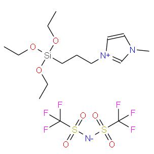 1-（三乙氧基硅）丙基-3-甲基咪唑雙（三氟甲烷磺酰）亞胺鹽 | 1350819-58-7 