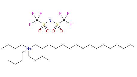 十六烷基三丁基銨雙三氟甲烷磺酰亞胺鹽 | 910226-50-5 