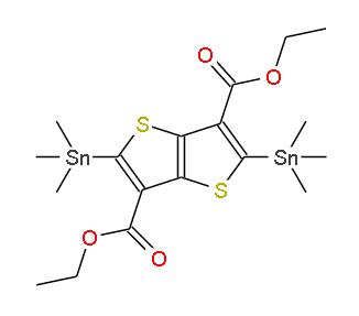 2,5-雙(三甲基錫基)噻吩并[3,2-B]噻吩-3,6-二乙酯 | 2105955-68-6 