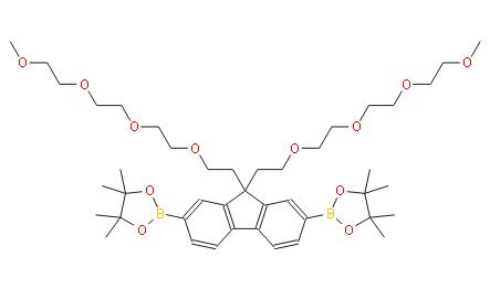 2,2'-(9,9-二(2,5,8,11-正十三烷醇基)-9H-芴-2,7-二基)雙硼酸酯 | 771563-20-3 