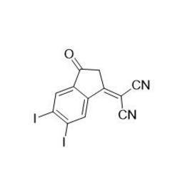 2-(5,6-二碘-3-氧代-2,3-二氫-1H-茚-1-基)丙二腈 | 2652583-74-7 