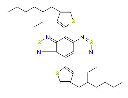 4,8-二(4-(2-乙基己基)噻吩-2-基)苯并[1,2-C:4,5-C']雙([1,2,5]噻二唑) | 1401018-39-0 