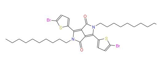 3,6-雙(5-溴噻吩-2-基)-2,5-二癸基-2,5-二氫吡咯并[3,4-c]吡咯-1,4-二酮 | 1353724-76-1 