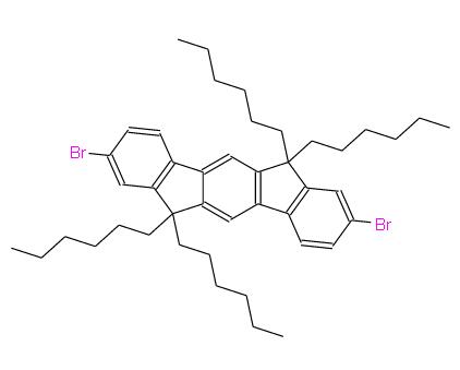 2,8-二溴6,6,12,12-四己基-6,12-二氫茚并[1,2-B]芴|872705-69-6 