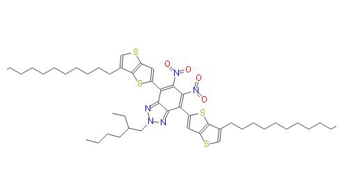 2-(2-乙基己基)-5,6-二硝基-4,7-雙（6-十一烷基噻吩并[3,2-b]噻吩-2-基)-2H-苯并[d][1,2,3]三氮唑 | 2380036-82-6 