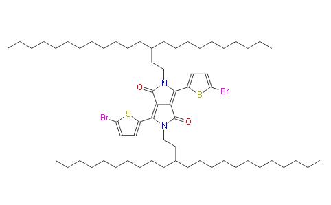 3,6-二(5-溴噻吩-2-基)-2,5-二(3-癸基十五烷基)-2,5-二氫吡咯并[3,4-C]吡咯-1.4-二酮 | 1661914-75-5 