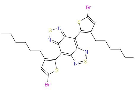4,8-二(5-溴-3-己基)噻吩-2-基)苯并[1,2-C:4,5-C]雙([1,2,5]噻二唑) | 2813350-41-1 