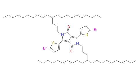 3,6-雙(5-溴噻吩-2-基)-2,5-雙(4-癸基十四烷基)-2,5-二氫吡咯 并[3,4-C]吡咯-1,4-二酮 | 1679325-62-2 