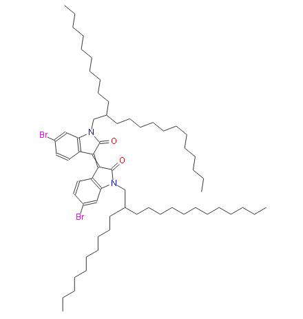 6,6'-二溴-1,1'-雙(2-癸基十四烷基)異靛 | 1801592-76-6 
