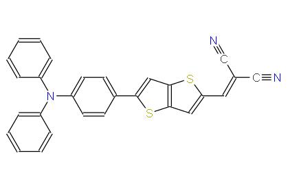 2-((5-(4-(二苯胺)苯基)噻吩并[3,2-B]噻吩-2-基))丙二腈 | 2411835-55-5 
