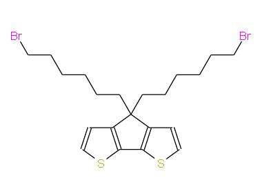 4,4-雙(6-溴己基)-4H-環戊二烯[2,1-B:3,4-B']二噻吩 | 713132-35-5 