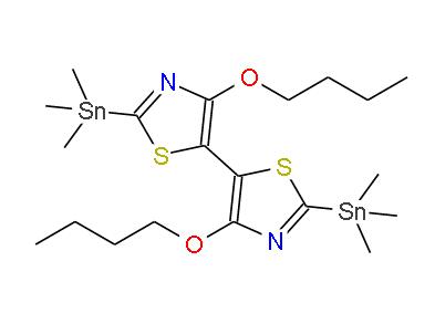 4,4'-二丁氧基-2,2'-雙(三甲基錫)-5,5'-聯(lián)噻唑|2432086-16-1 