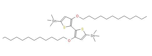(3,3'-雙(十二烷氧基)-[2,2'-聯(lián)噻吩]-5,5'-二基)雙(三甲基錫) | 1248460-41-4 