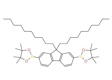 2,2'-(9,9-二癸基-9H-芴-2,7-二基)雙[4,4,5,5-四甲基-1,3,2-二氧雜硼雜環戊烷 | 711026-06-1 