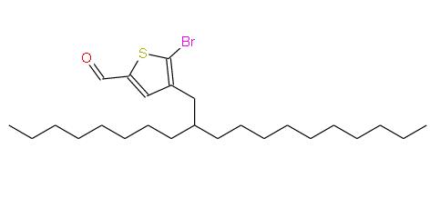 5-溴-4-(2-辛基十二烷基)噻吩-2-醛 | 2370860-05-0 