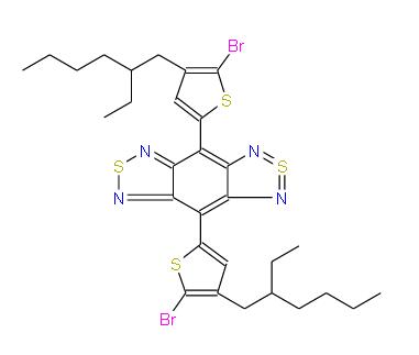 4,8-二(5-溴-4-(2-乙基己基)噻吩-2-基)苯并[1,2-C:4,5-C']雙([1,2,5]噻二唑) | 1401018-41-4 