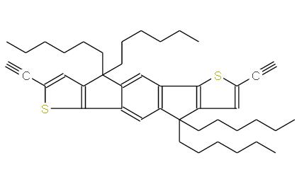 2,7-二乙炔基-4,4,9,9-四己基-4,9-二氫-S-引達省并[1,2-B:5,6-B']二噻吩 | 2383018-88-8 