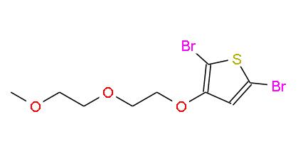 2,5-二溴-3-(2-(2-甲氧基乙氧基)乙氧基)噻吩 | 530116-59-7