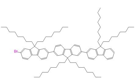 7-溴-9,9,9',9',9'',9''-六辛基-9H,9'H,9''H-2,2':7',2''-三聯芴 | 409093-95-4