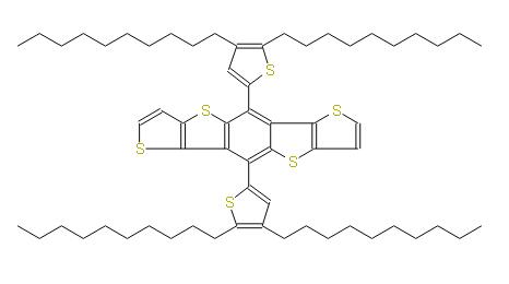5,10-雙(4,5-二癸基噻吩-2-基)苯并[1,2-B:4,5-B']二噻吩并L[3,2-B]噻吩 | 1467663-05-3 