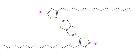 2,5-雙(5-溴-3-十四烷基噻吩-2-基)噻吩并[3,2-b]噻吩 | 1246521-88-9 