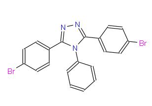 3,5-雙(4-溴苯基)-4-苯基-4H-1,2,4-三唑 | 208124-25-8 