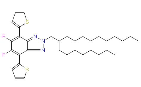 5,6-二氟-2-(2-辛基十二烷基)-4,7-二(噻吩基)-2H-苯并[D][1,2,3]三唑 | 2413771-45-4 