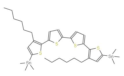 (3,3'''-二己基-[2,2':5',2'':5'',2'''-四噻吩]-5,5'''-二基)雙三甲基錫 | 1334669-56-5 