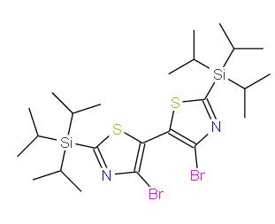 4,4'-二溴-2,2'-雙(三異丙基硅烷基)-5,5'-聯(lián)噻唑 | 1223559-98-5 